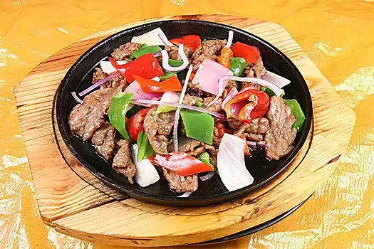铁板牛肉图片