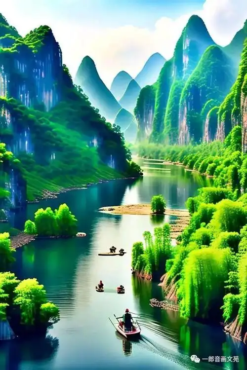 山美水也美,这些自带滤镜的山水美景,真是美的太不像画了!