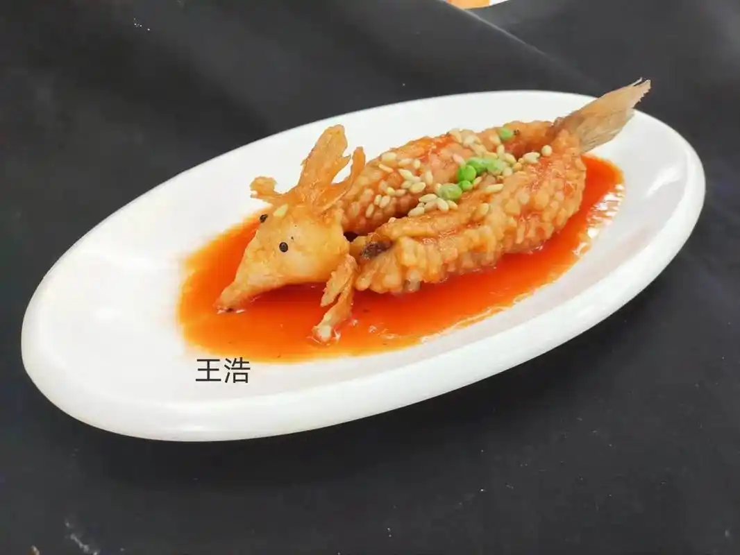 学生作品《松鼠鱼》#厨师培训 #技能培训 # - 抖音