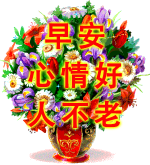 5月最新清晨早上好问候祝福动态表情图片鲜花带字 早安问候语动态图片