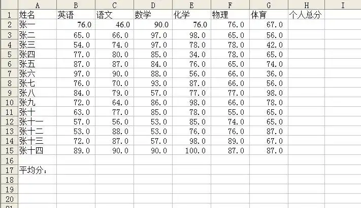 excel表格练习题 有关筛选 在线等