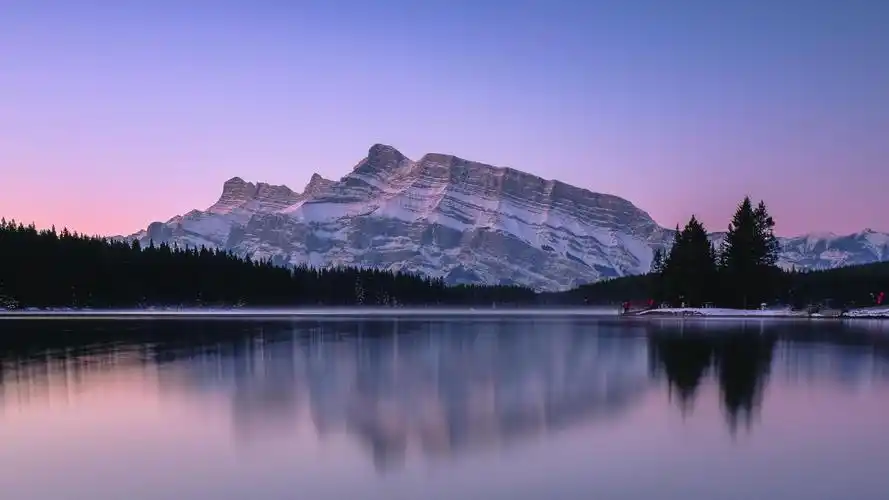 湖面倒影唯美高清桌面壁纸-风景壁纸-壁纸下载-美桌网