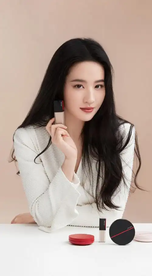 刘亦菲资生堂全球代言人手机壁纸