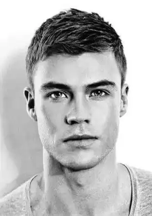 欧美男生个性短发发型图片