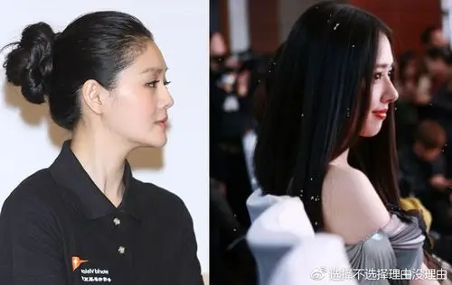 大s的面中凹陷67大s中分如果脸侧头发不外卷,侧脸根本看不到凹陷的