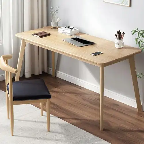 铭槿北欧书桌家用电脑桌台式家用书房学习桌写字台简约小户型家用办公