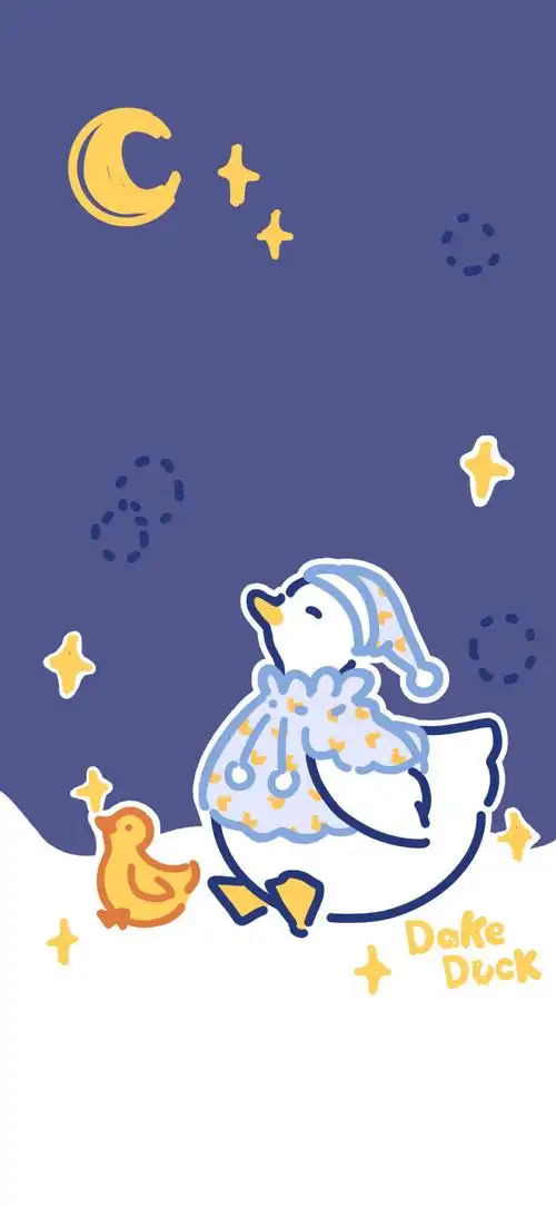 可爱鸭鸭壁纸