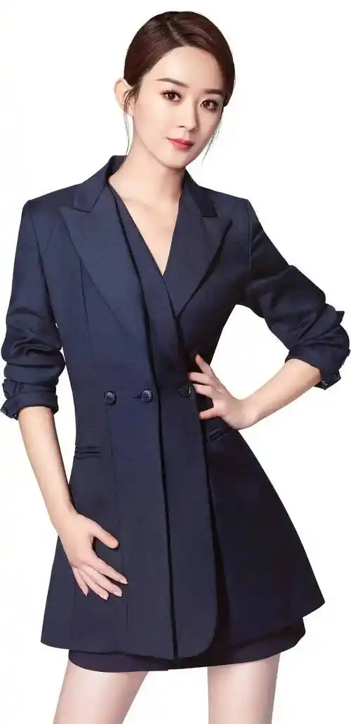 原创女明星西装造型甜美少女也可以变身霸道总攻