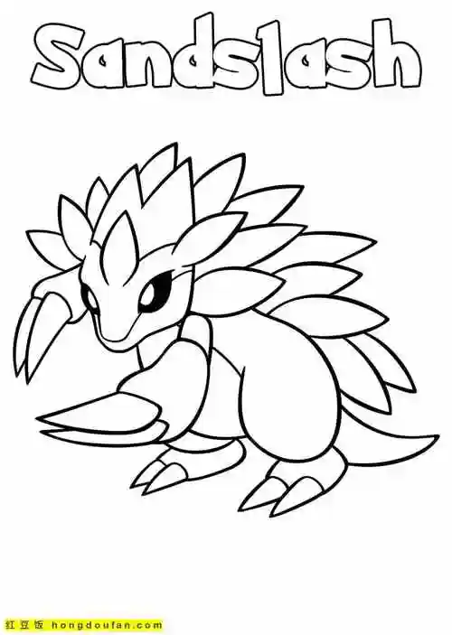 你最喜欢的神奇宝贝卡通涂色图片!