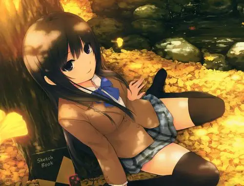 动漫人物站着的图片