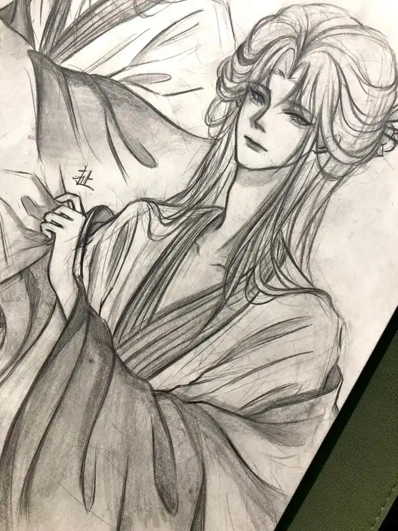 "憬琛,我想要那个"#画画 #手绘 #古风 #oc #刘浩 - 抖音