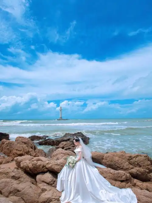 三亚婚纱照气质小仙女都这么拍