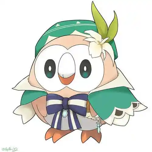 宝可梦木木枭pixiv同人插画图片