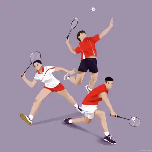 打羽毛球的好处你知道吗?_运动_人们_减肥