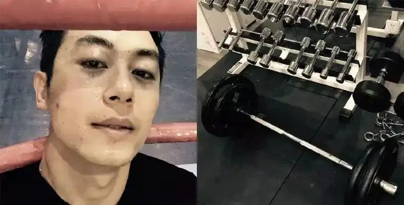 为了达到健美的效果, 不管收工有多晚, 朱亚文都会坚持健身