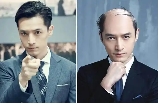 当红男星无一例外被p成了秃顶,鹿晗你让关晓彤如何面对此情此景