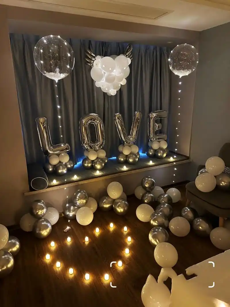 酒店房间生日布置 #酒店房间生日布置# #酒店房间生日惊喜# #酒店房间