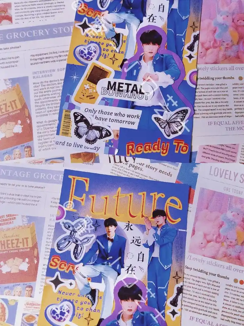 追星手帐刘耀文游乐王子柯南