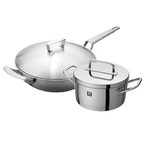 zwilling 双立人 twin gourmet 中式炒锅2件套 gourmet中式炒锅30cm