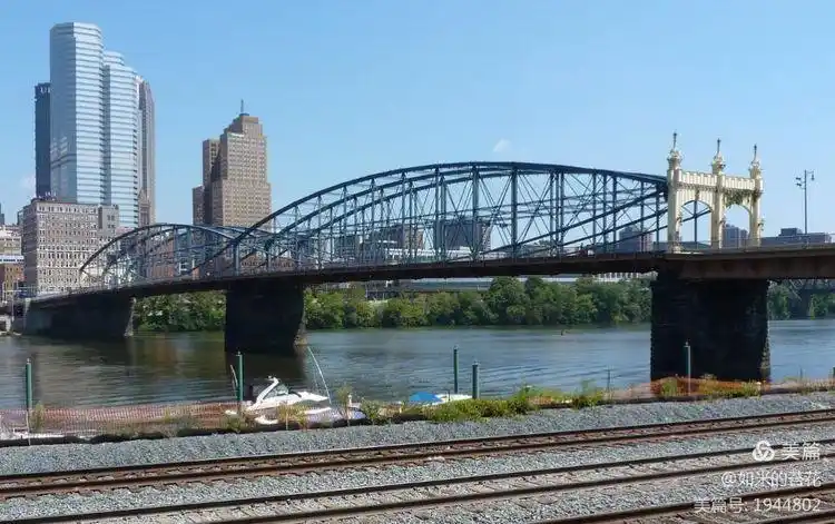 匹兹堡的桥smithfieldstreetbridge