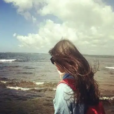 女生专用头像侧脸海边 女生头像图片大全 -【爱个性】