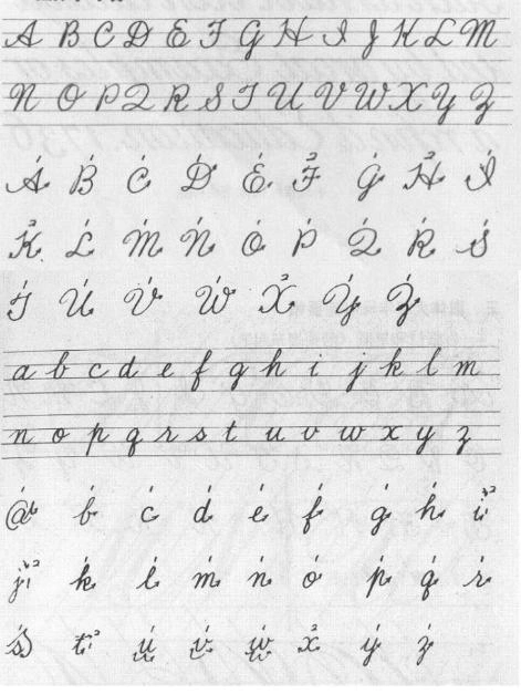 英文花体 很齐全