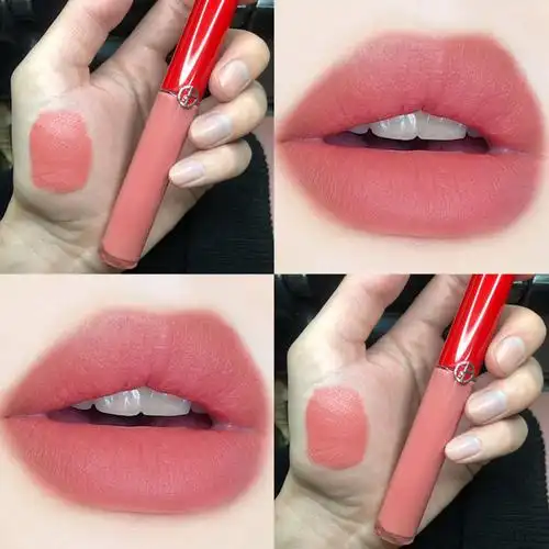 阿玛尼armani红管唇釉臻致丝绒复古哑光口红液体显色唇膏65ml501玫瑰