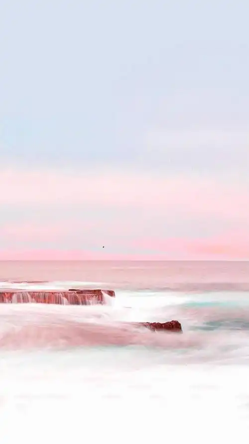 粉色少女心唯美风光图,锁屏图片,高清手机壁纸,风景-回车桌面