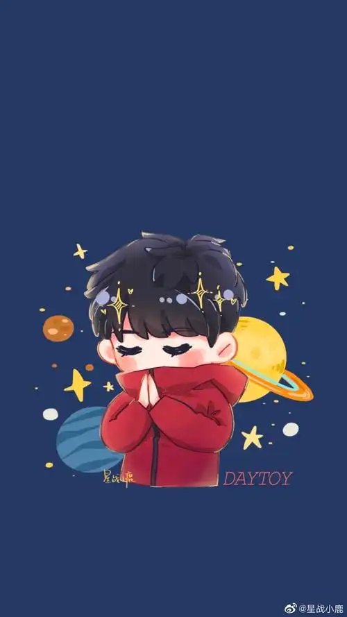 肖战卡通q版头像(图源见水印) - 堆糖,美图壁纸兴趣社区