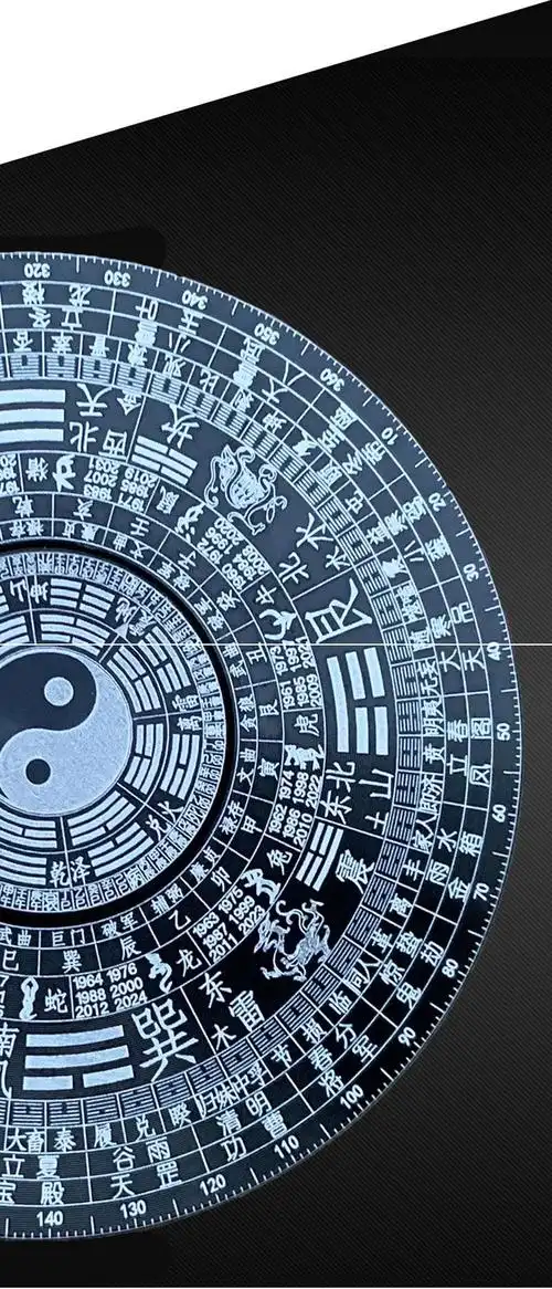 指尖陀螺太极八卦阵全金属减压神器儿童玩具风水罗盘4卦超长时间