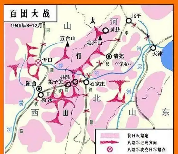 百团大战八路军全体出动这是认知错觉其实115师面也没露