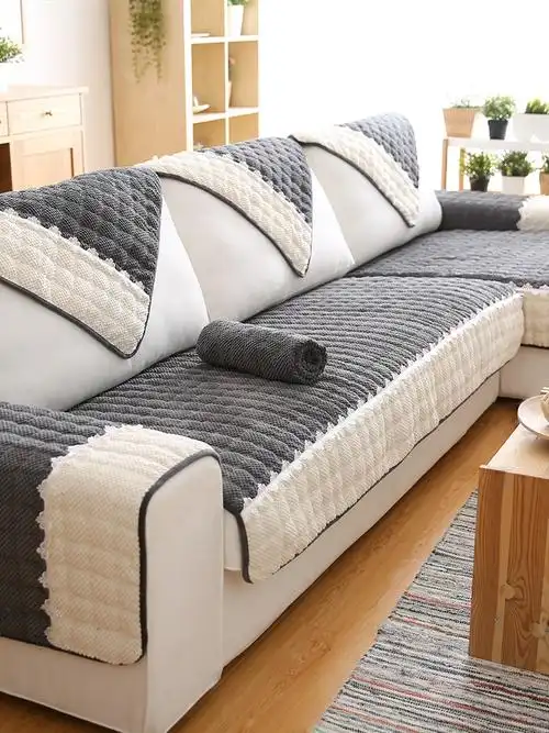 沙发垫子冬天厚123组合三件套简欧沙发垫套欧式2021年新款防滑