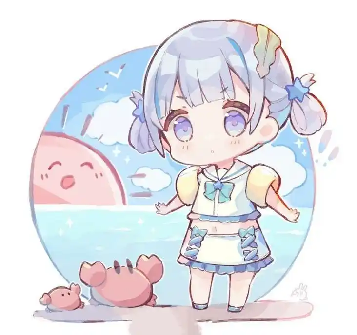 绘画素材|简单易画的萌系q版人物,是不是超级可爱!