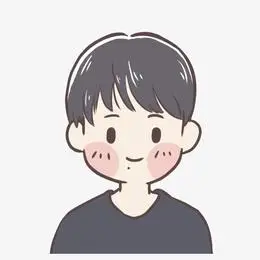 可爱卡通男生手绘漫画人物