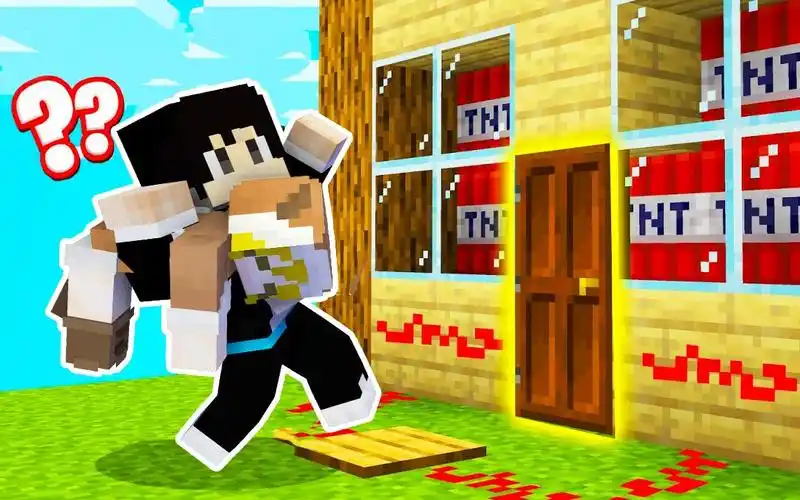 【木鱼】我的世界:为赴老黑卡哥的约,木鱼扛起小铃铛开启坑爹大闯关