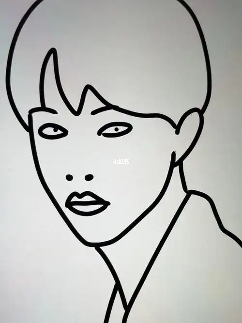 手绘王俊凯祝生日快乐