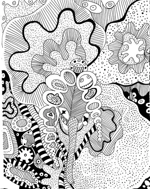 黑白画|纯艺术|绘画|音十为章_原创作品-站酷zcool