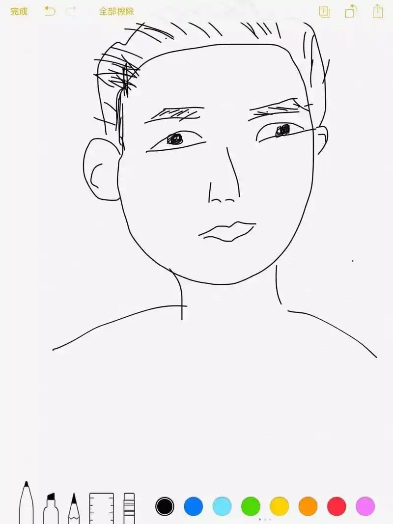 灵魂画手在线教大家画爱豆李现!李现!李现!