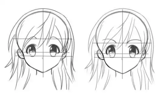 如何画好动漫人物的脸教你如何画出可爱女生的脸