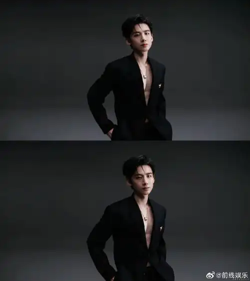 白敬亭真空露胸肌