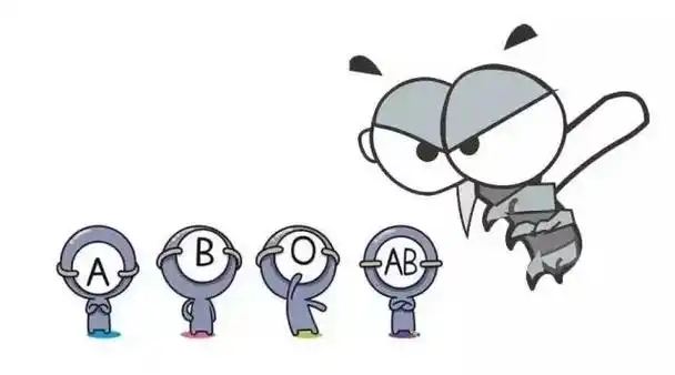 比较招蚊子的血型(难道真是血型在作祟)(1)