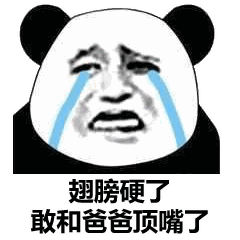 熊猫头表情包朕一日不死你始终是太子