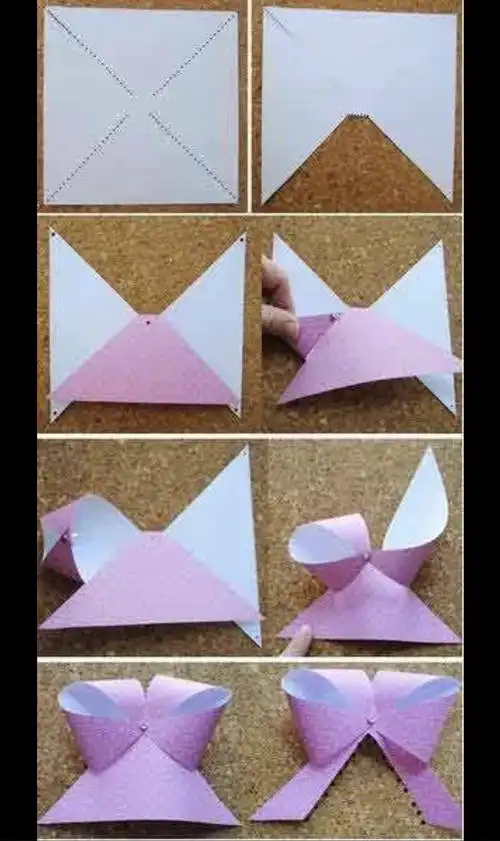 温馨提示蝴蝶结制作方法图