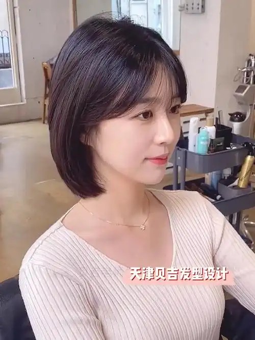 可甜可盐气质百搭免打理女生减龄发型显瘦