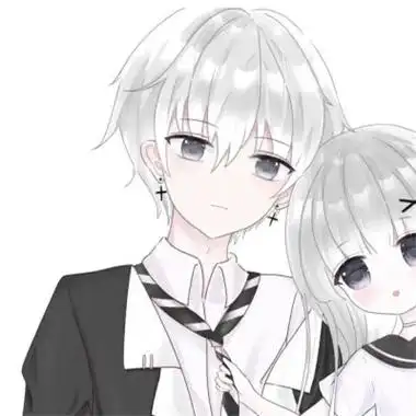 一见钟情的温柔浪漫动漫情侣头像