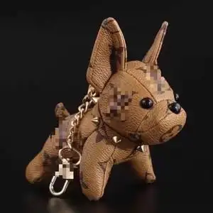 mcm小狗挂件适用于m--mk包包挂饰mini双肩斜挎包公仔挂件钥匙扣