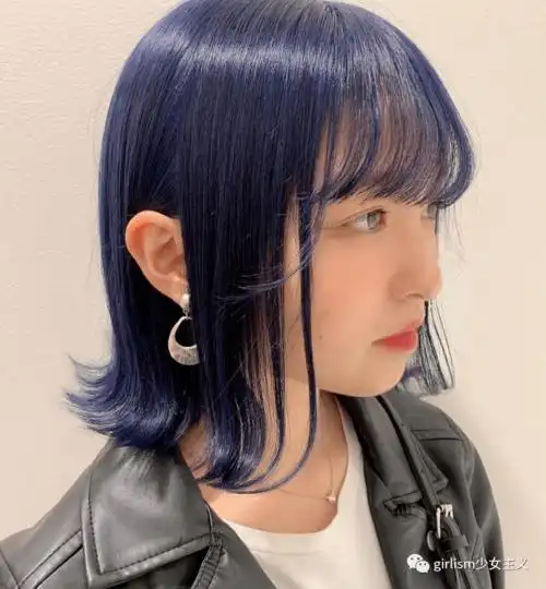 少女发色深色系染发图鉴显白有气质