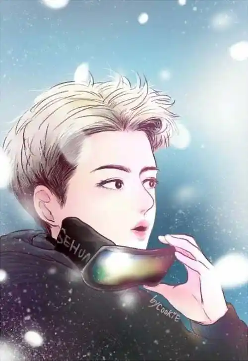 吴世勋exosehun卡通q版明星美男漫画