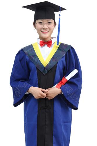 硕士服大学生男女文科理科学士服学院风演出学位服学士服毕业礼服