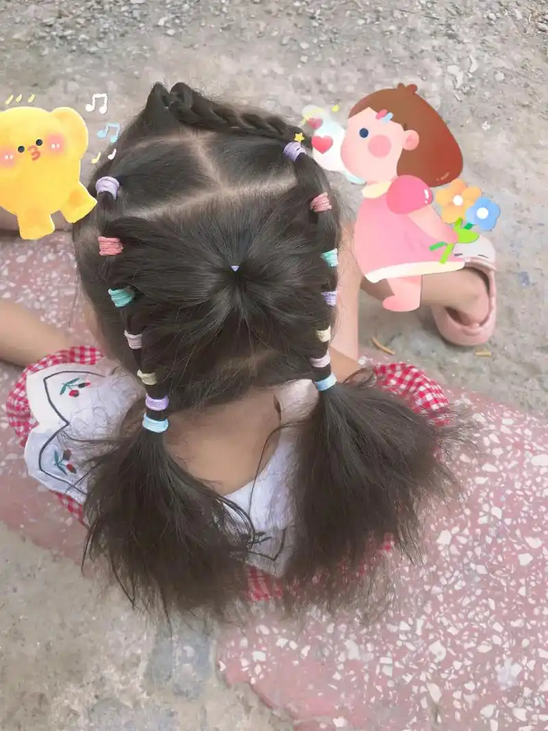 有人喜欢看你扎头发的样子 而有人会专门为你学扎头发 - 抖音